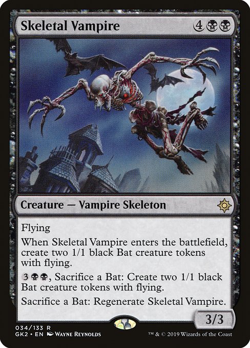 Skeletal Vampire - Ravnica Allegiance: Guild Kits - R - 34