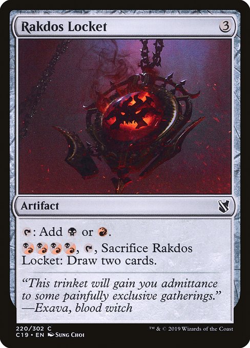 Rakdos Locket - Commander 2019 - C - 220