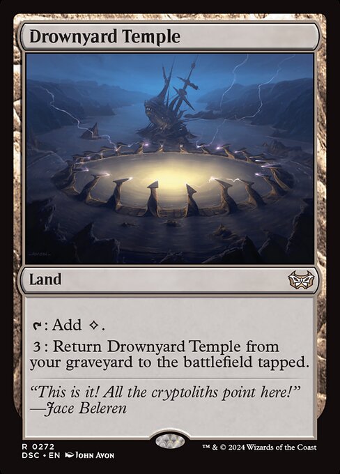 Drownyard Temple - Commander: Duskmourn: House of Horror - R - 272