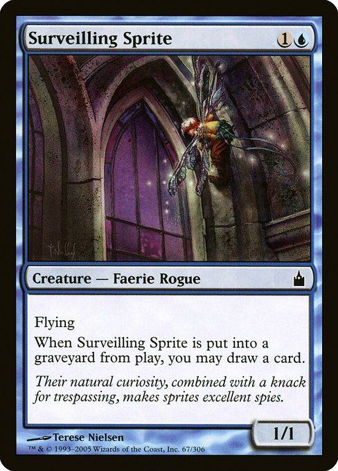 Surveilling Sprite - Ravnica: City of Guilds - C - 67
