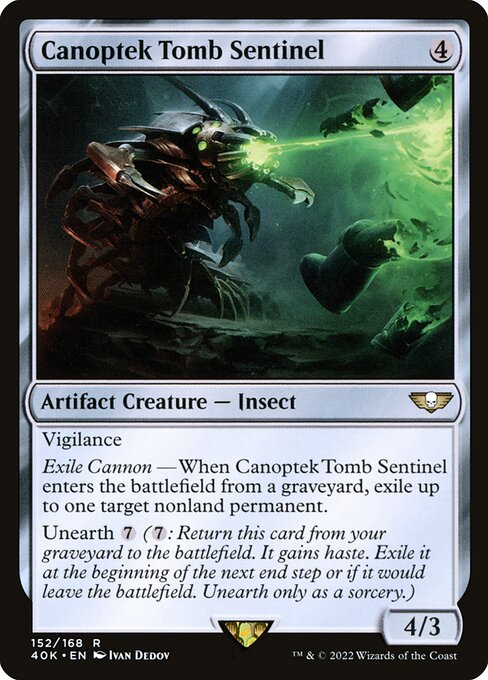Canoptek Tomb Sentinel - Universes Beyond: Warhammer 40,000 - R - 152