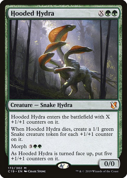 Hooded Hydra - Commander 2019 - M - 172