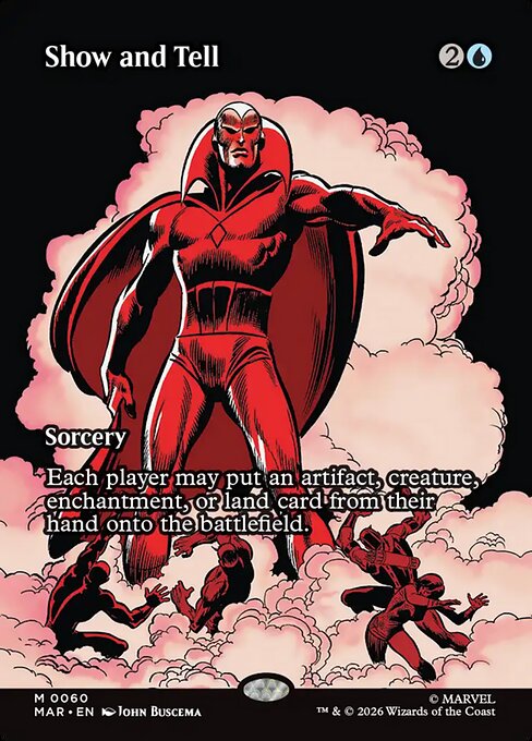 Show and Tell (Borderless) - Marvel Universe Eternal-Legal - M - 60