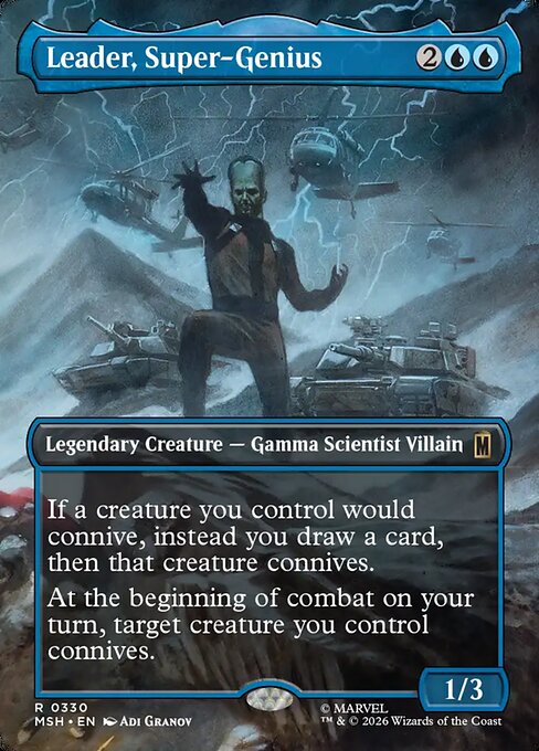 Leader, Super-Genius (Borderless) - Marvel Super Heroes - R - 330
