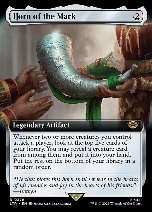 Horn of the Mark (Extended Art) - Universes Beyond: The Lord of the Rings: Tales of Middle-earth - R - 378