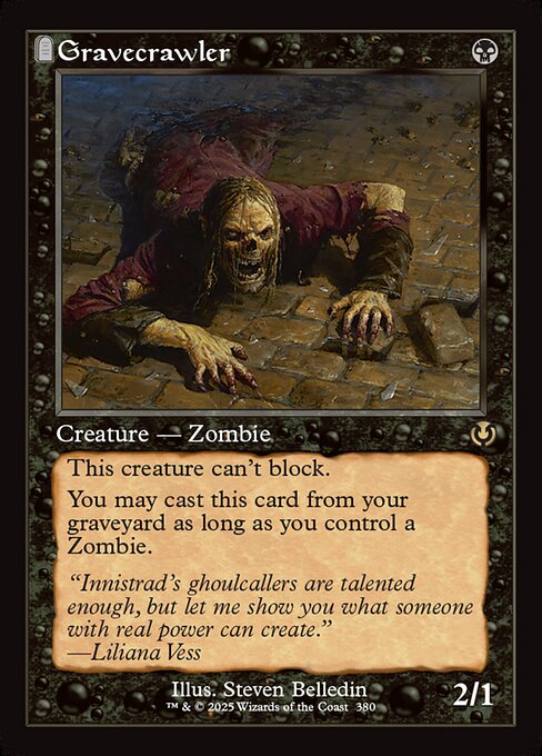 Gravecrawler (Retro Frame) - Innistrad Remastered - R - 380