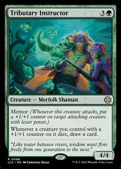 Tributary Instructor - Commander: The Lost Caverns of Ixalan - R - 96