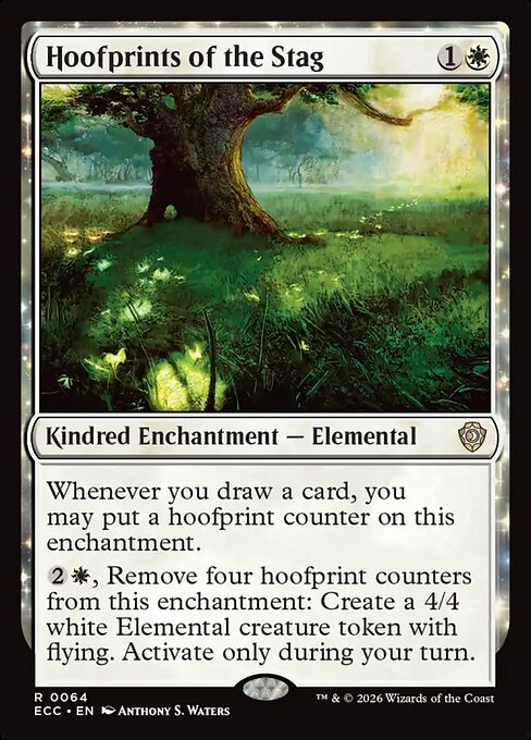Hoofprints of the Stag - Commander: Lorwyn Eclipsed - R - 64