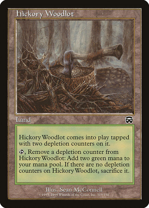 Hickory Woodlot - Mercadian Masques - C - 319
