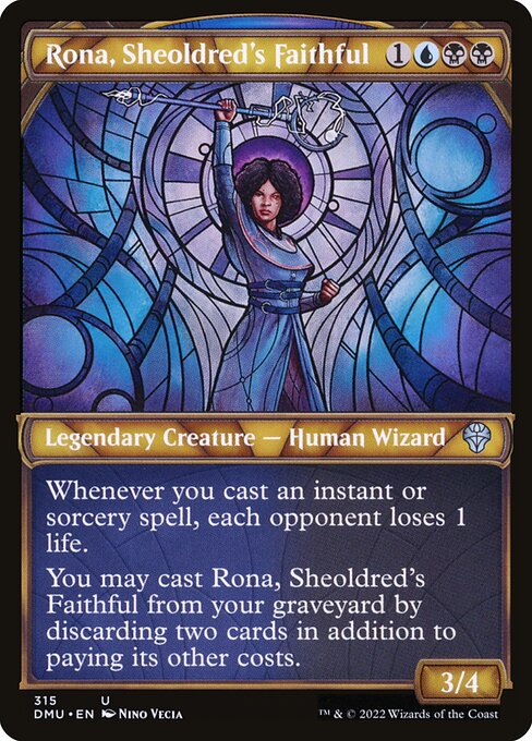 Rona, Sheoldred's Faithful (Showcase) - Dominaria United - U - 315