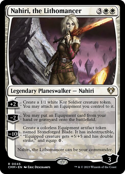 Nahiri, the Lithomancer - Commander Masters - R - 45