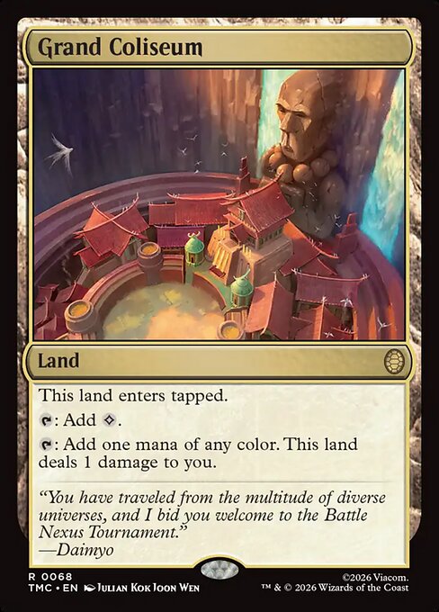 Grand Coliseum - Commander: Teenage Mutant Ninja Turtles - R - 68