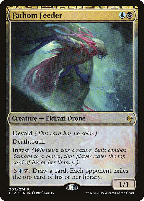 Fathom Feeder - Battle for Zendikar - R - 203