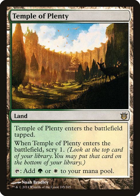 Temple of Plenty - Born of the Gods - R - 165