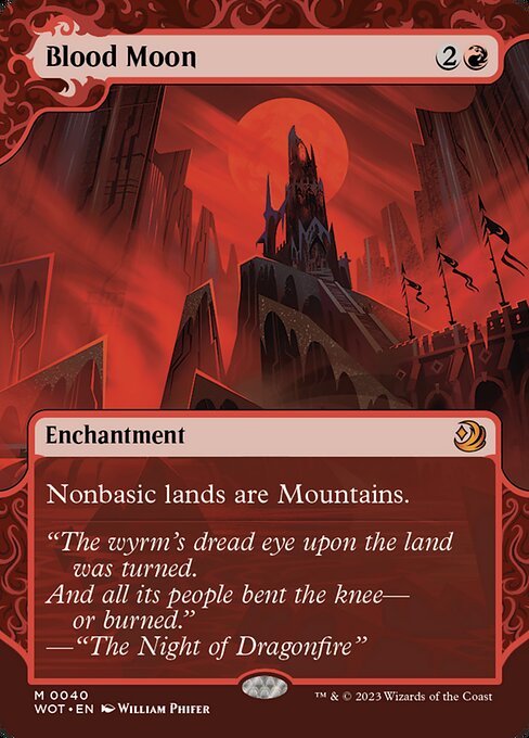 Blood Moon - Wilds of Eldraine: Enchanting Tales - M - 40
