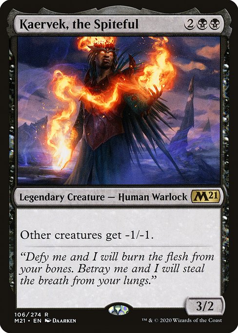 Kaervek, the Spiteful - Core Set 2021 - R - 106