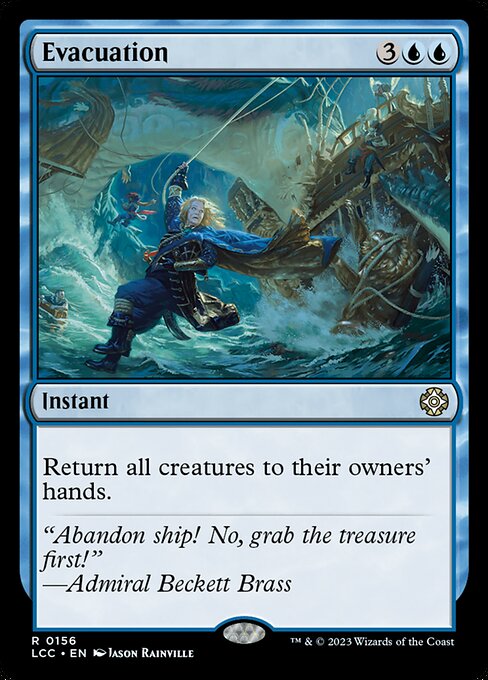 Evacuation - Commander: The Lost Caverns of Ixalan - R - 156