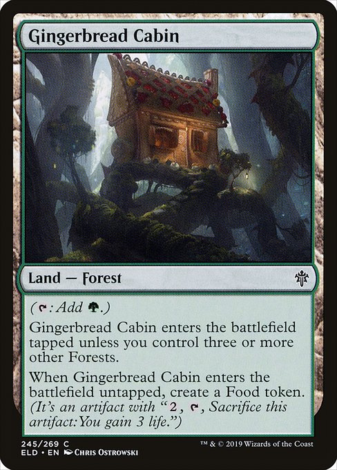 Gingerbread Cabin - Throne of Eldraine - C - 245