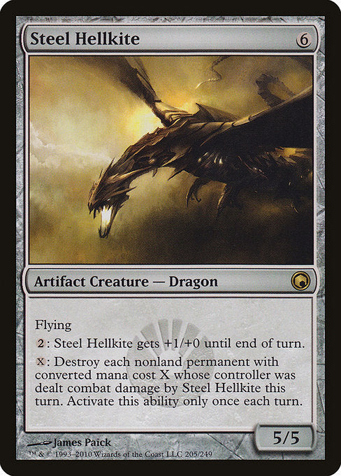 Steel Hellkite - Scars of Mirrodin - R - 205
