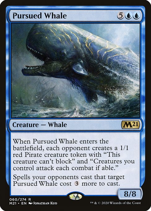 Pursued Whale - Core Set 2021 - R - 60