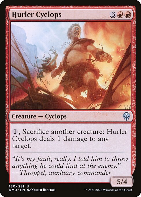 Hurler Cyclops - Dominaria United - U - 130