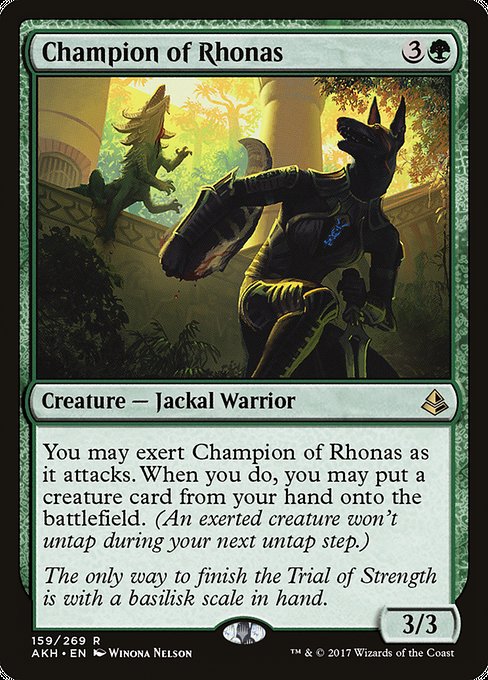 Champion of Rhonas - Amonkhet - R - 159