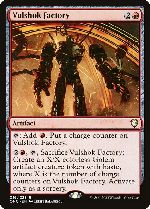 Vulshok Factory - Commander: Phyrexia: All Will Be One - R - 16