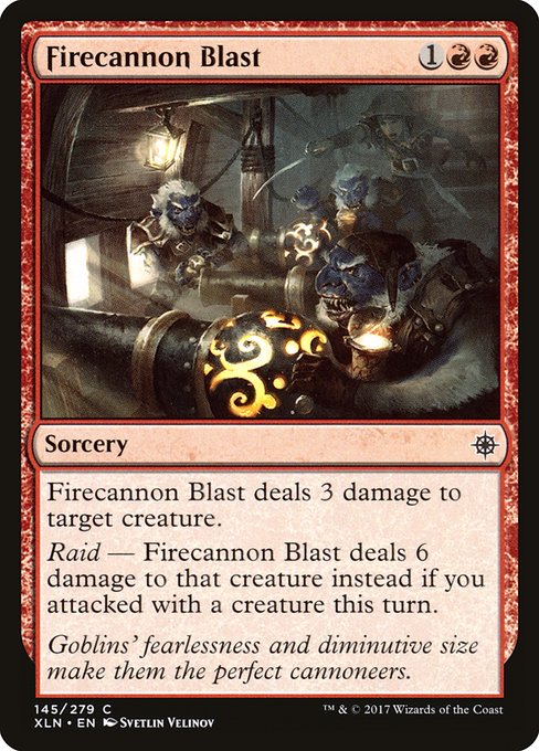 Firecannon Blast - Ixalan - C - 145