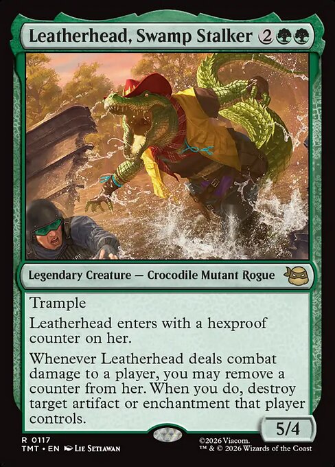 Leatherhead, Swamp Stalker - Teenage Mutant Ninja Turtles - R - 117