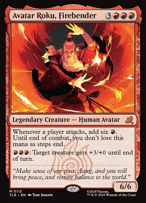 Avatar Roku, Firebender - Avatar: The Last Airbender: Eternal-Legal - M - 112