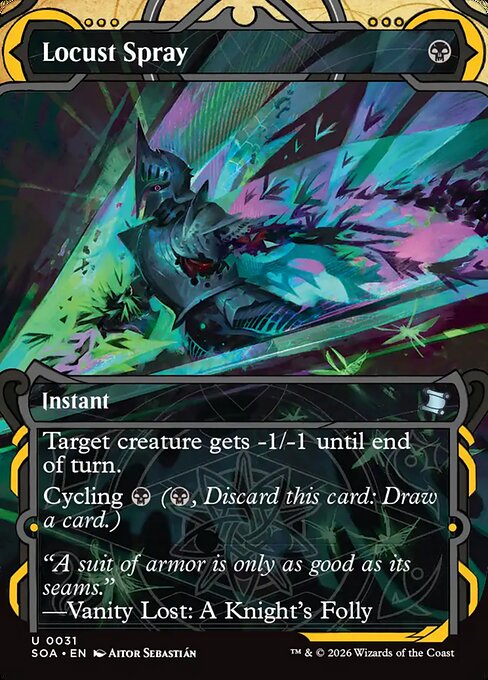 Locust Spray - Secrets of Strixhaven: Mystical Archive - U - 31