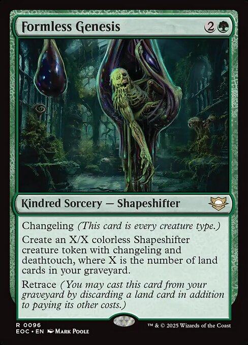 Formless Genesis - Commander: Edge of Eternities - R - 96