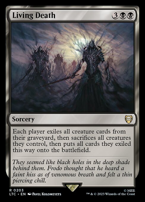 Living Death - Commander: The Lord of the Rings: Tales of Middle-earth - R - 203