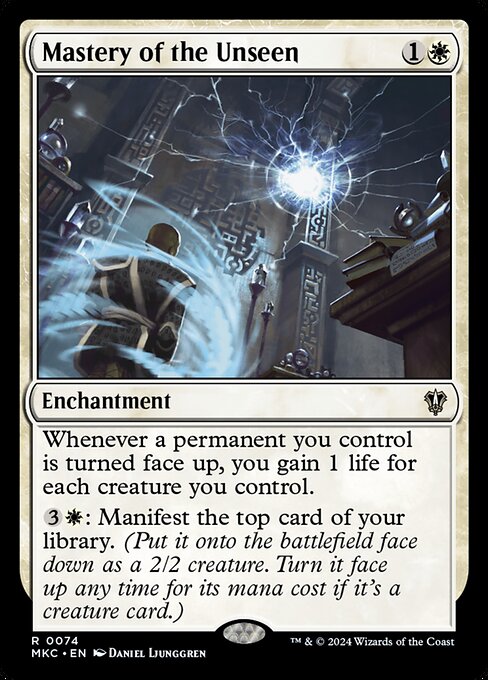 Mastery of the Unseen - Commander: Murders at Karlov Manor - R - 74