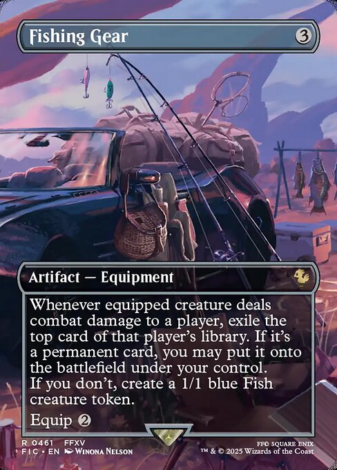 Fishing Gear (Borderless) - Commander: FINAL FANTASY - R - 461