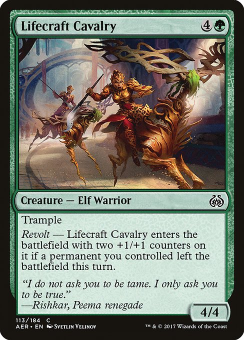 Lifecraft Cavalry - Aether Revolt - C - 113