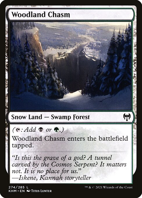 Woodland Chasm - Kaldheim - L - 274