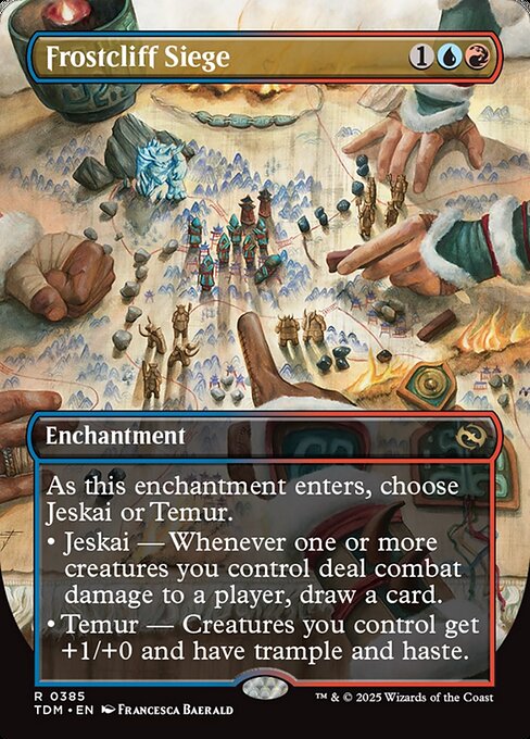 Frostcliff Siege (Borderless) - Tarkir: Dragonstorm - R - 385