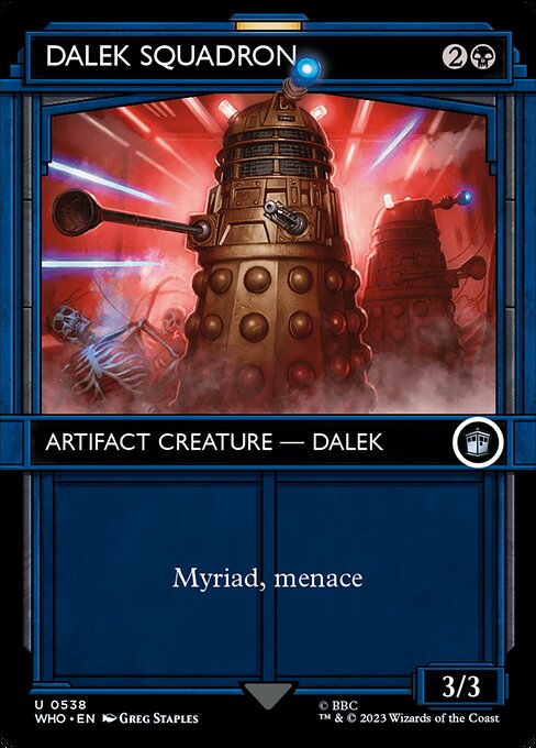 Dalek Squadron (Showcase) - Universes Beyond: Doctor Who - U - 538