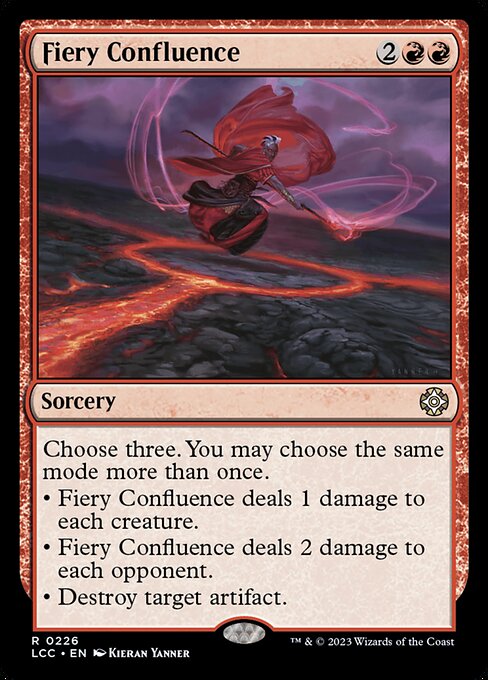 Fiery Confluence - Commander: The Lost Caverns of Ixalan - R - 226