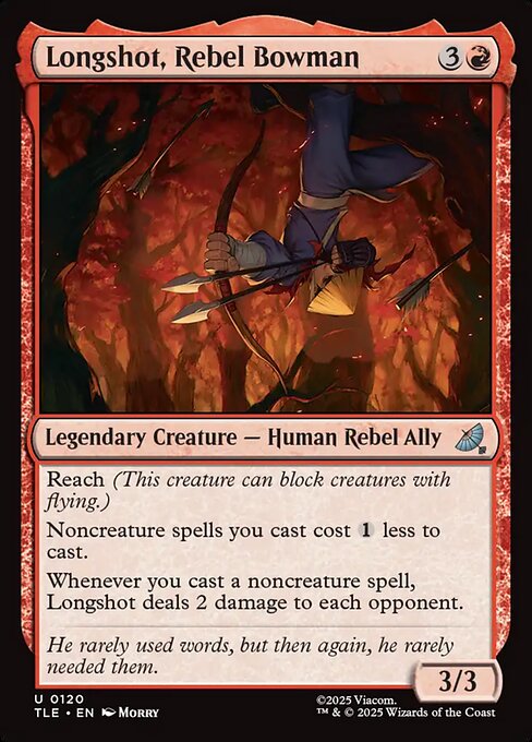 Longshot, Rebel Bowman - Avatar: The Last Airbender: Eternal-Legal - U - 120