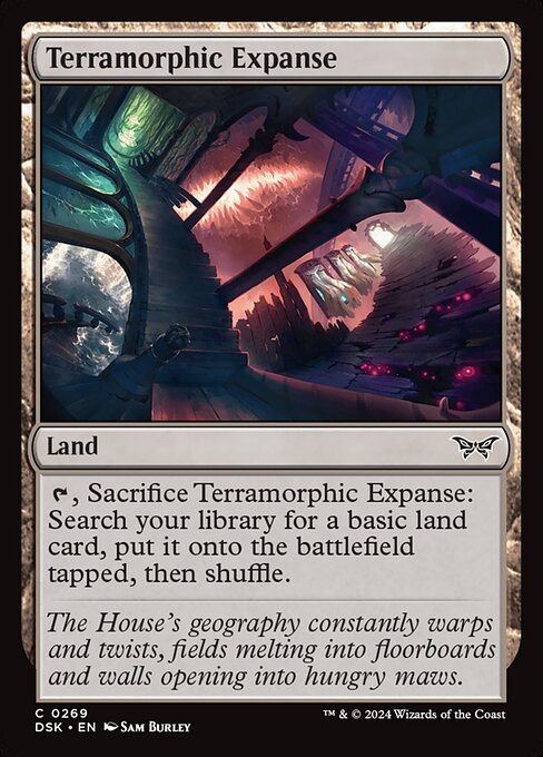 Terramorphic Expanse - Duskmourn: House of Horror - C - 269