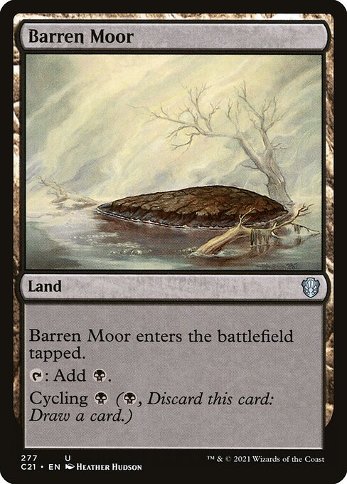 Barren Moor - Commander 2021 - U - 277