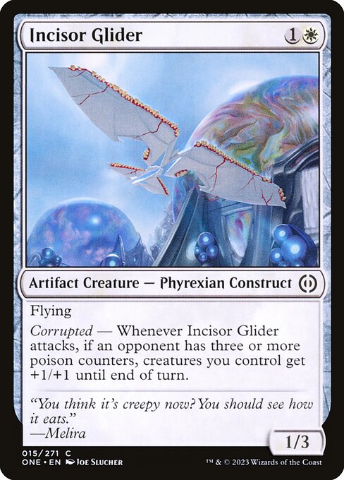 Incisor Glider - Phyrexia: All Will Be One - C - 15