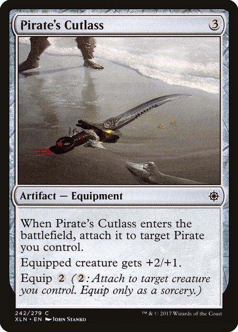 Pirate's Cutlass - Ixalan - C - 242