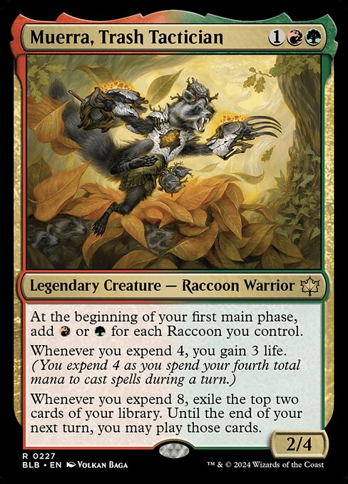 Muerra, Trash Tactician - Bloomburrow - R - 227