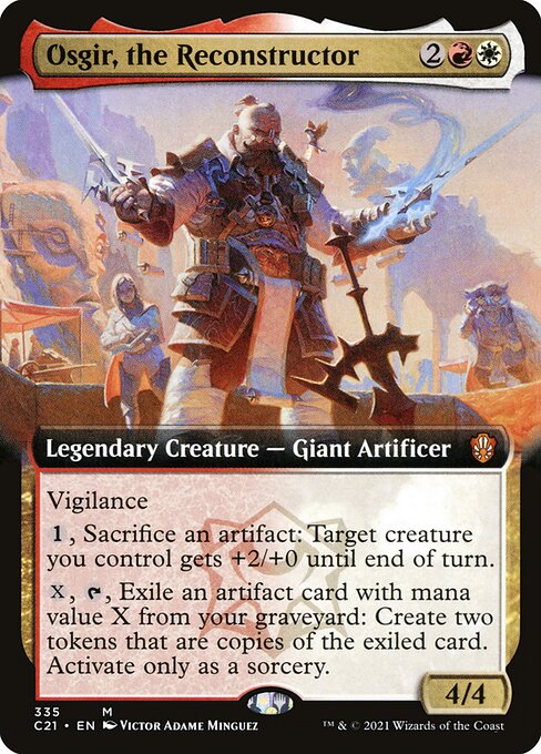 Osgir, the Reconstructor (Extended Art) - Commander 2021 - M - 335