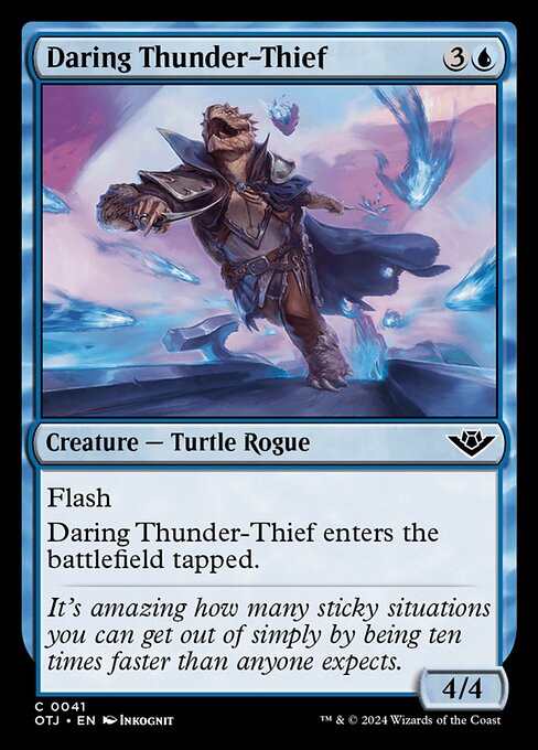 Daring Thunder-Thief - Outlaws of Thunder Junction - C - 41