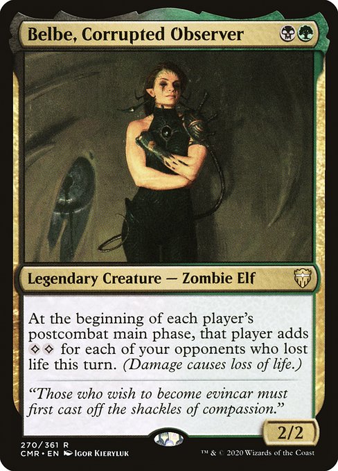 Belbe, Corrupted Observer - Commander Legends - R - 270