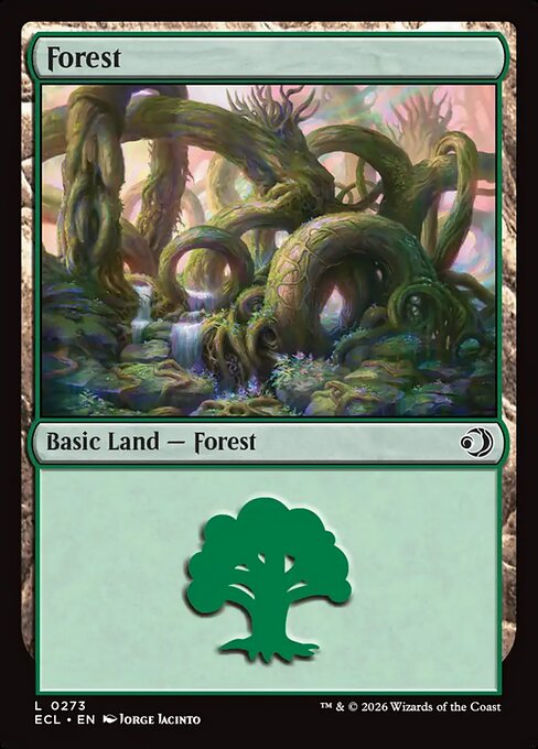 Forest (0273) - Lorwyn Eclipsed - L - 273